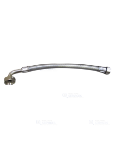 Flexible inox F1/2 droit - F3/4 coudé plat LG 300