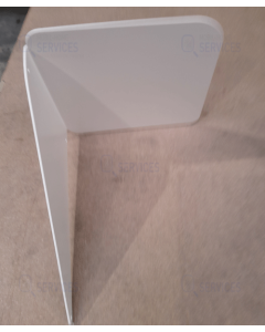 Etagère d'angle acier