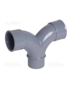 Coude double parallèle 87° D40 FFM