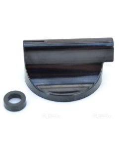 Bouton noir pour plaque gaz
