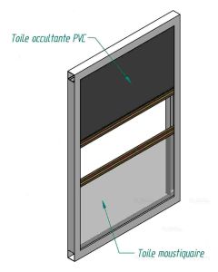 Combi Store Moustiquaire 1047 x 1190