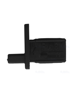 Embout gauche pour store moustiquaire Noir