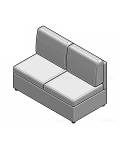 Module central + lit tiroir 1350x740x925