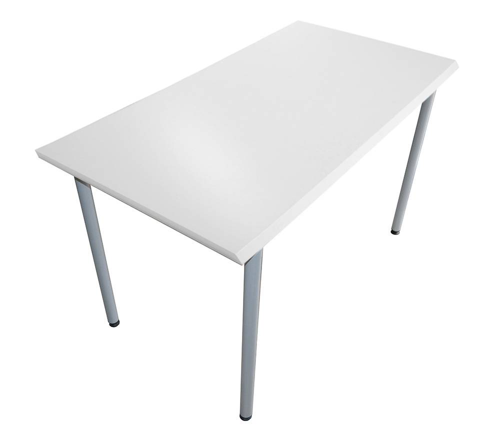 TABLE 1300X678 PIED FIXE GRIS 137+HT720